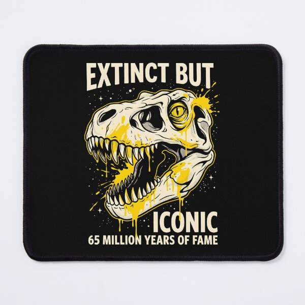 Item preview, Extinct But Iconic - Retro Dinosaur Science Art designed and sold by SplashTastic.