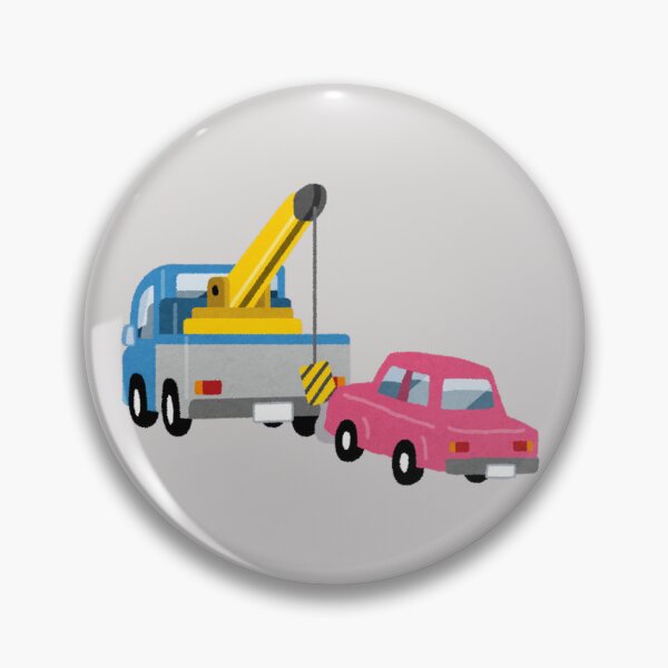 Item preview, Grúa de remolque Coche rosa designed and sold by The Hook Up Towing & Recovery.