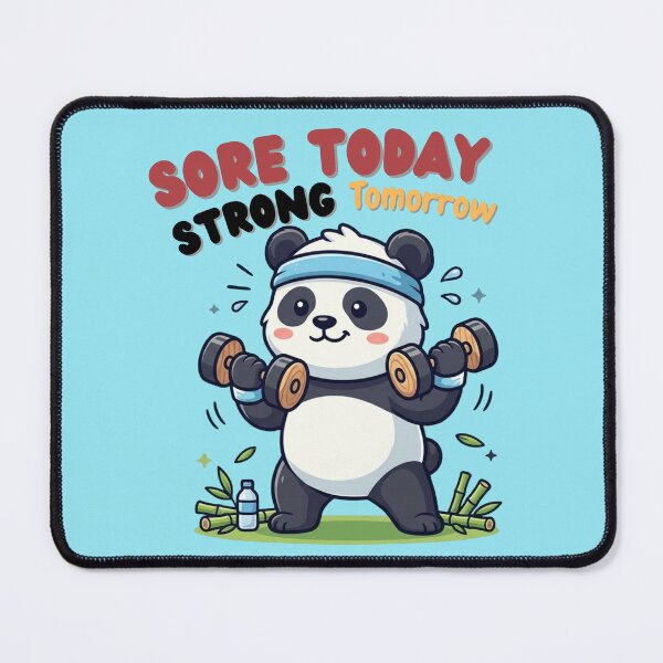 Item preview, Sore Today Strong Tomorrow Fitness Motivation Design designed and sold by WallMuseStudio .