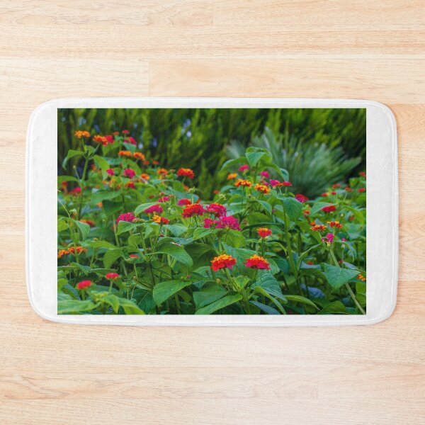 Item preview, Vibrant Garden with Colorful Flowers in a Lush Natural Setting designed and sold by Nmallia.