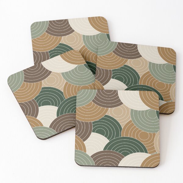 Item preview, Colorful circle pattern featuring circles in various sizes and vibrant colors arranged in a playful and modern composition. designed and sold by Line-Aura.