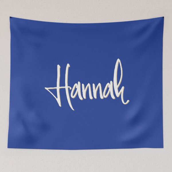 Item preview, HANNAH personalized type design designed and sold by CharlottePlaceArt.