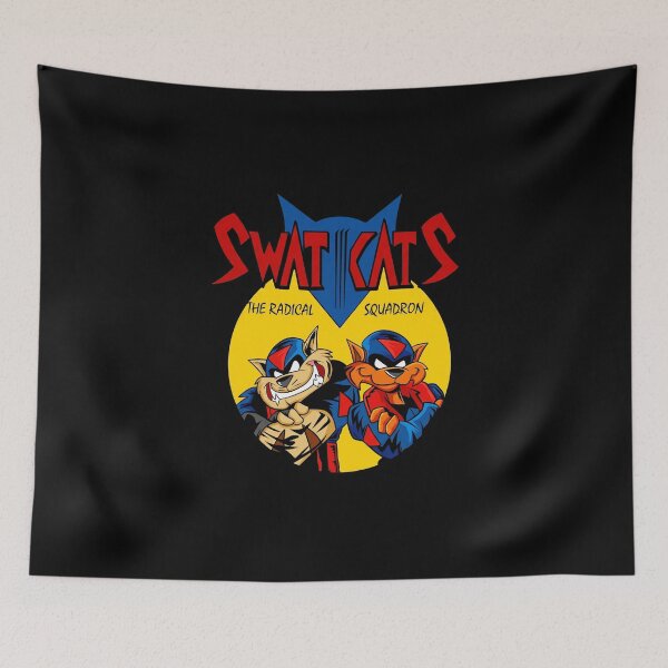 Item preview, SWAT Kats Retro Cartoon Badge designed and sold by AltenwerthEdiso.
