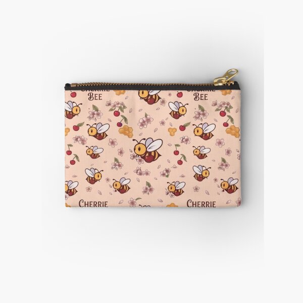 Item preview, Cute Kawaii Cherrie Bee Nectar Flower Wreath Illustration designed and sold by CherrieBee.