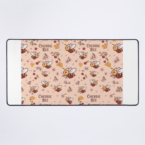 Item preview, Cute Kawaii Cherrie Bee Nectar Flower Wreath Illustration designed and sold by CherrieBee.