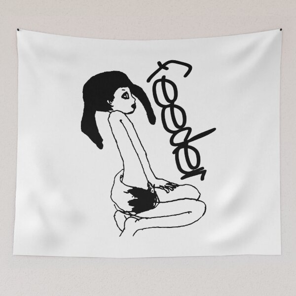 Item preview, Silueta femenina, Britpop y Post Grunge designed and sold by GloomRooms.