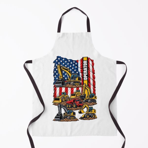 Item preview, Operator Heavy Equipment American Flag designed and sold by mobsture.