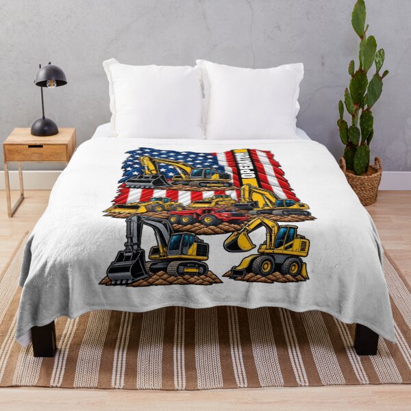 Item preview, Operator Heavy Equipment American Flag designed and sold by mobsture.