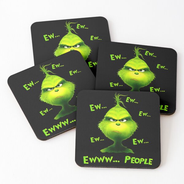 Item preview, Ew People Funny Green Guy Introvert Xmas Art designed and sold by RakeshPatelArt.