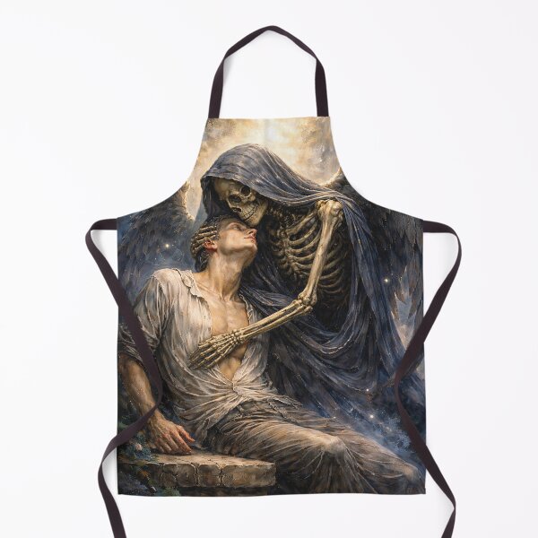 Item preview, The Kiss of Death Painting – Gothic Romantic Art designed and sold by GalleryKauffeld.