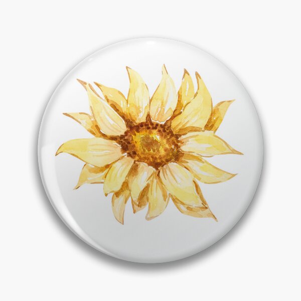 Item preview, Sunflower Watercolor Flower designed and sold by SvetlanaArt.