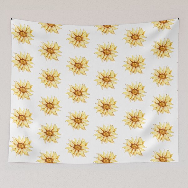 Item preview, Sunflower Watercolor Flower designed and sold by SvetlanaArt.