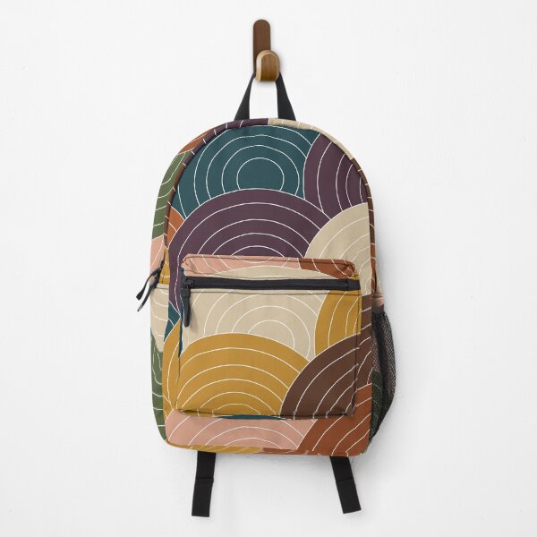 Item preview, Colorful circle pattern featuring circles in various sizes and vibrant colors arranged in a playful and modern composition. designed and sold by Line-Aura.