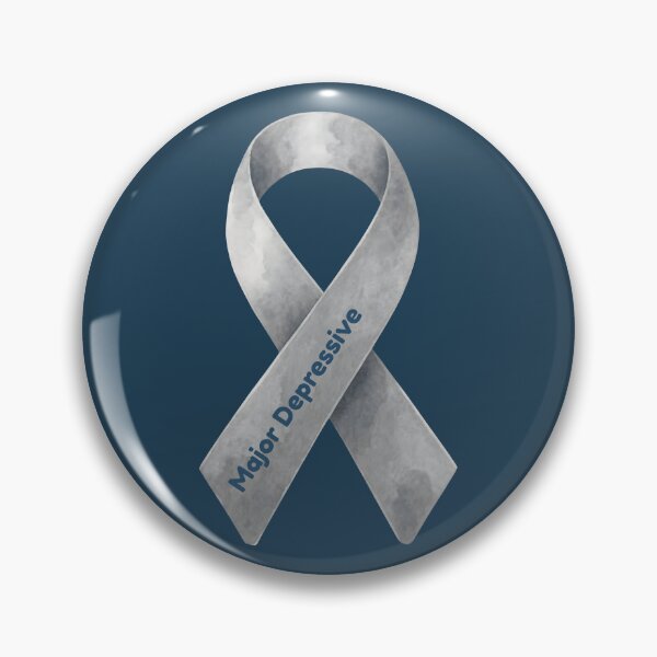 Item preview, Major Depressive, MDD, Major Depressive Awareness Ribbon designed and sold by MoMidoStore.