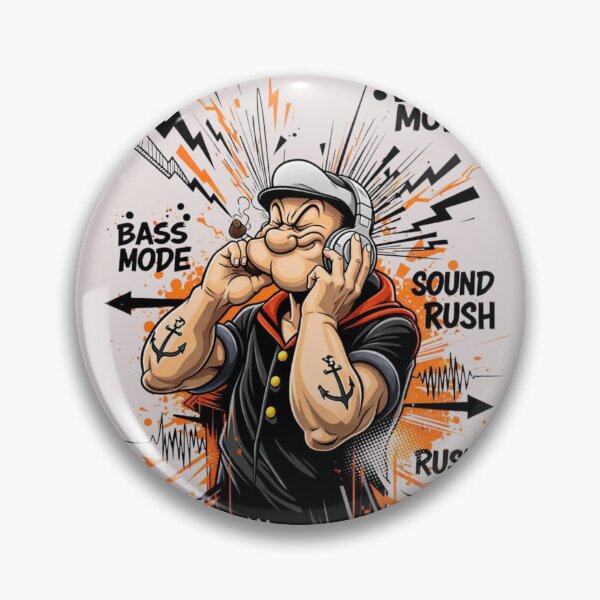 Item preview, Bass Mode Feel It Sound Rush Music Headphones Vibe Design designed and sold by RajDeals.