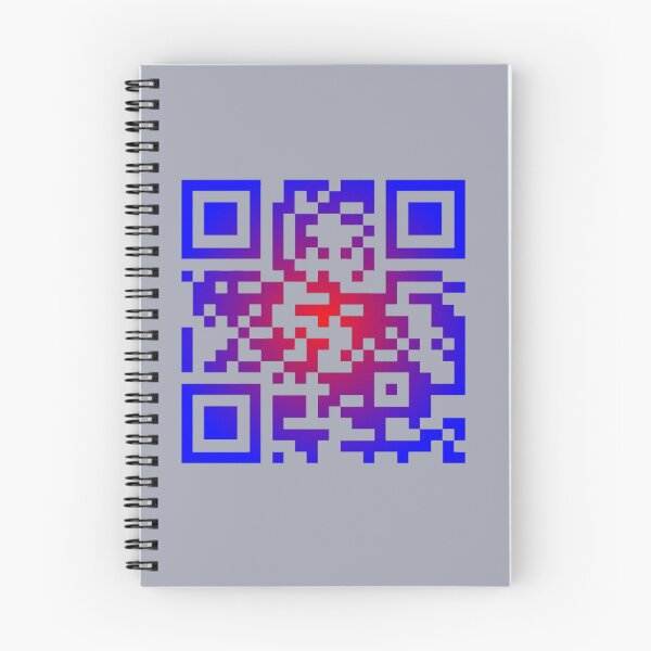 Item preview, You Are Wonderful - Secret Message Purple Gradient QR Code designed and sold by cutbeastfactory.
