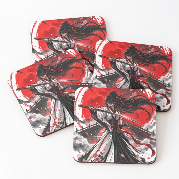 Item preview, Crimson Moon Samurai designed and sold by Suzaku Studio.