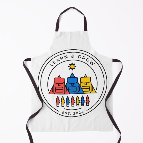 Item preview, Learn And Grow PNG - Backpack Mountain Badge - Growth Mindset Adventure School Shir designed and sold by ismai6.