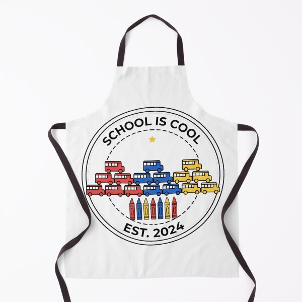 Item preview,  School Is Cool PNG - School Bus Mountain Badge - Crayon Forest Kids Shir designed and sold by ismai6.