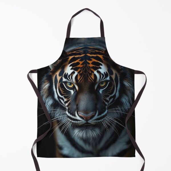 Item preview, Intense Tiger Gaze – Powerful Close-Up Portrait of the King of the Jungle designed and sold by MFMart.
