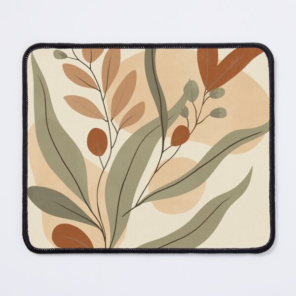Item preview, Sophisticated Botanical Foliage Abstract Terracotta and Sage Green designed and sold by Zaramodo.