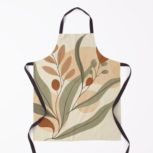 Item preview, Sophisticated Botanical Foliage Abstract Terracotta and Sage Green designed and sold by Zaramodo.
