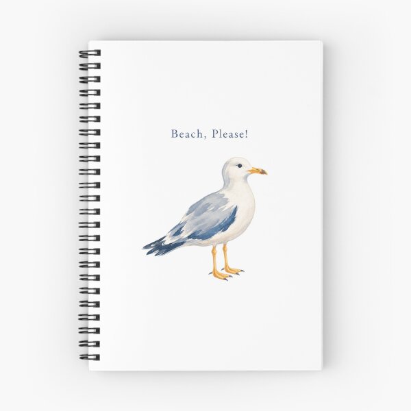 Item preview, Funny Seagull - Beach, Please! designed and sold by KawaiiDesigns26.