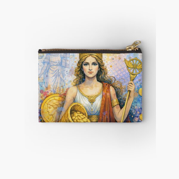 Item preview, Tyche illustration – Greek Goddess of Fortune and Luck designed and sold by GalleryKauffeld.