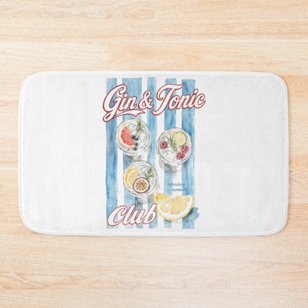 Item preview, Gin and Tonic Club Vintage designed and sold by Nacho Average Designs.