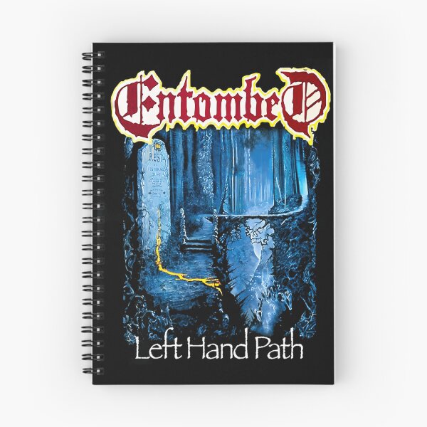 Item preview, Tombstone In Spooky Blue Forest With Glowing Molten Path designed and sold by landeranimshop.