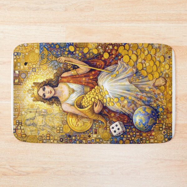 Item preview, Tyche painting – Greek Goddess of Fortune and Luck designed and sold by GalleryKauffeld.