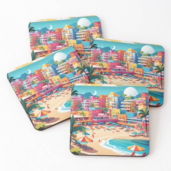 Item preview, Beach Resort designed and sold by Artnovalty.redbubble.com.
