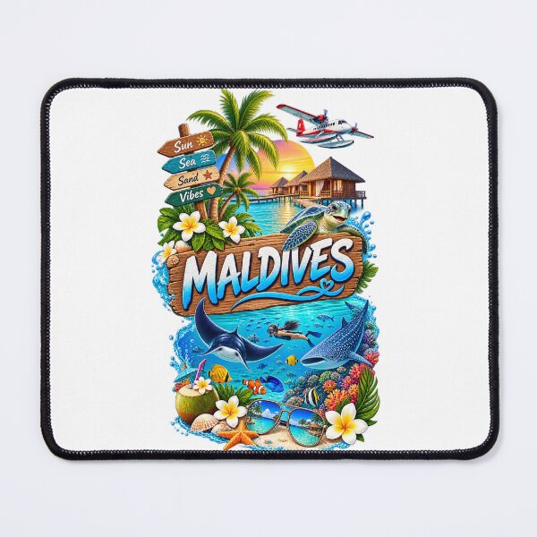 Item preview, i love maldives designed and sold by Looplk.