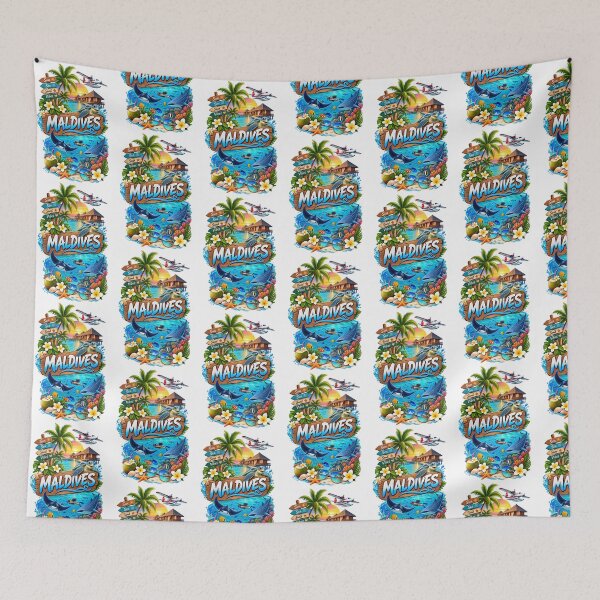 Item preview, i love maldives designed and sold by Looplk.