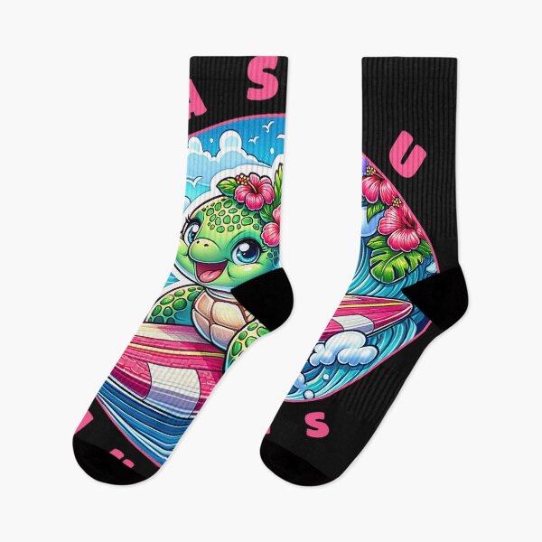 Item preview, Nassau Bahamas Sea Turtle Surfing Tropical Vacation designed and sold by BrockmeyeSB.
