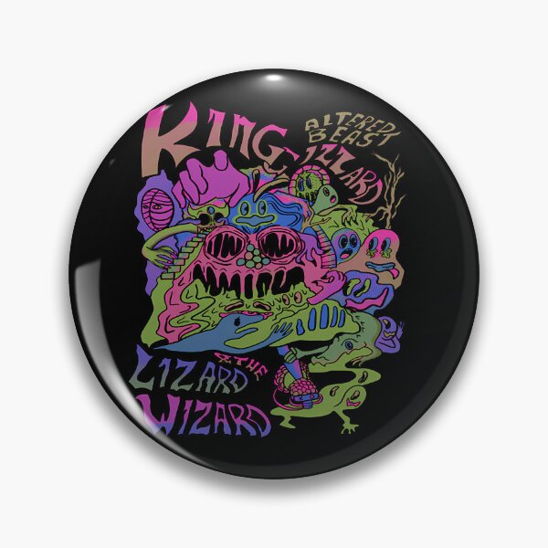 Item preview, Psychedelic Neon Monster Collage Featuring Altered Beast designed and sold by DemanDFashionFactroy.