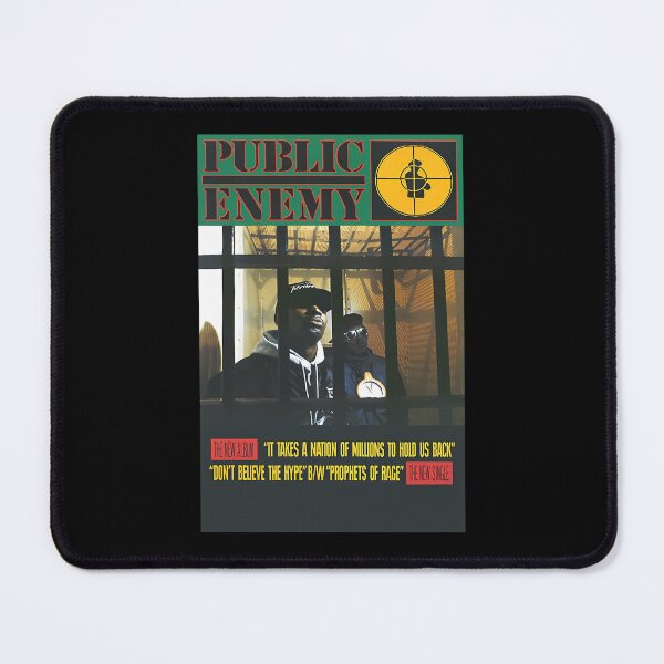 Item preview, Members Behind Prison Bars Under Green and Black Public Enemy Header designed and sold by DemanDFashionFactroy.