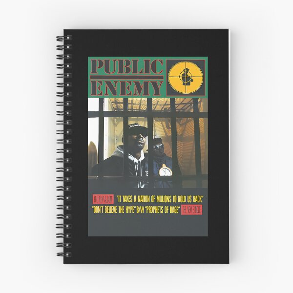 Item preview, Members Behind Prison Bars Under Green and Black Public Enemy Header designed and sold by DemanDFashionFactroy.