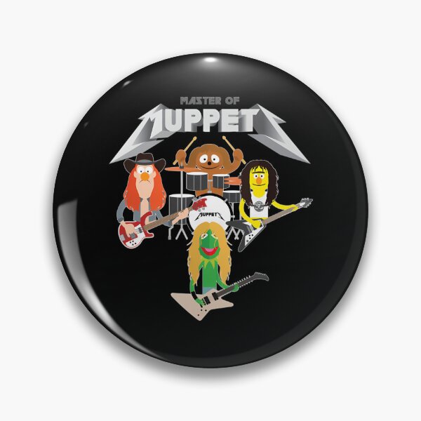 Item preview, Master Of Muppets Metallica Band Parody designed and sold by RobynPeckArt.
