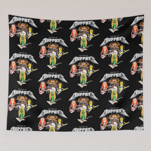 Item preview, Master Of Muppets Metallica Band Parody designed and sold by RobynPeckArt.