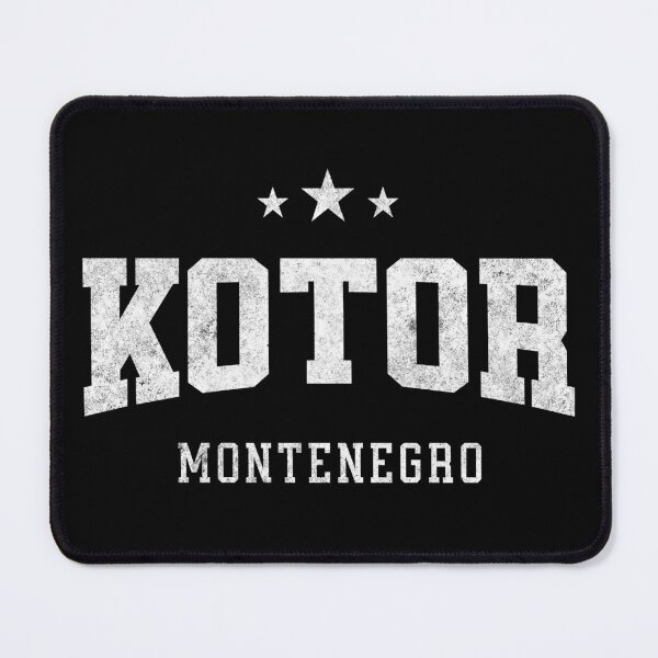 Item preview, Kotor Montenegro Vintage Distressed Varsity Travel College Style Design designed and sold by NiceTeeClub.