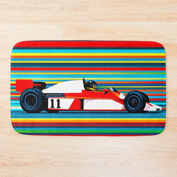 Item preview, #11 James Hunt 1976 M23 F1 Car Side Profile designed and sold by PitWallArt.