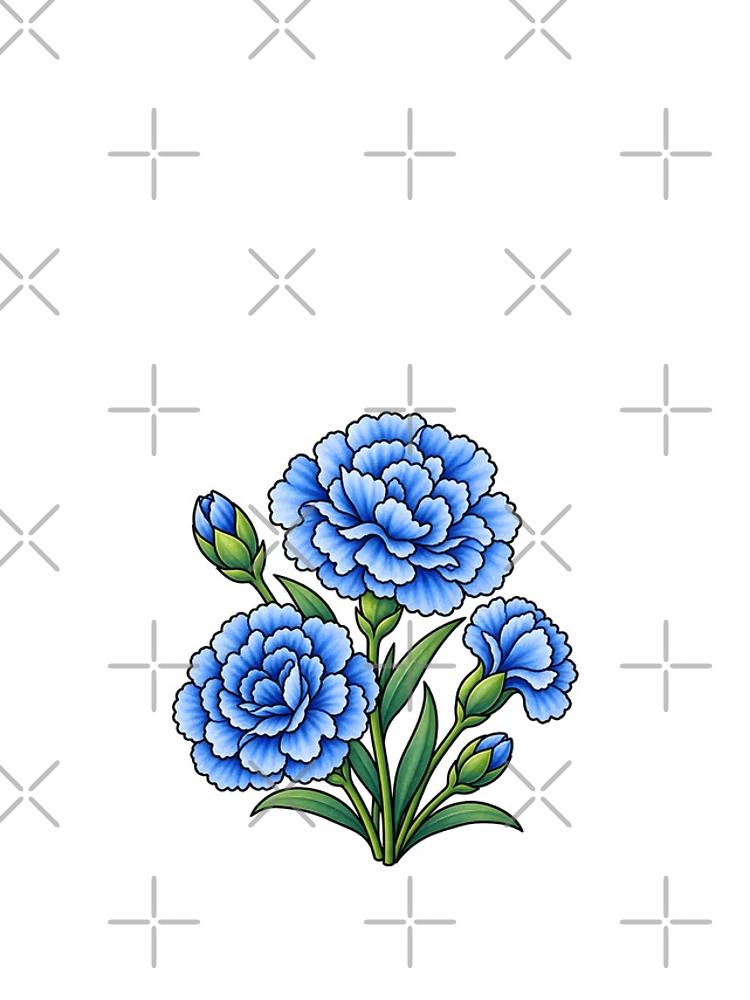 Thumbnail 4 of 4, iPhone Case, Carnations designed and sold by GraphicsClub.