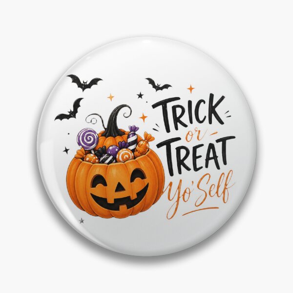 Item preview, Trick or Treat Yo’ self designed and sold by KawaiiDesigns26.