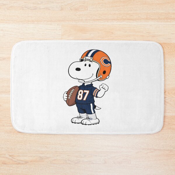 Item preview, Snoopy Holding Football In Chicago Jersey | Best Gift designed and sold by echohashtag.