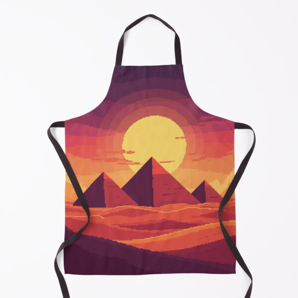 Item preview, Iconic Three Pyramids Retro Pixel Art designed and sold by grzezzz.
