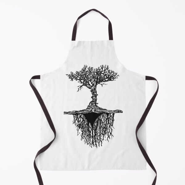 Item preview, As Above So Below Mystical Tree Occult Totem Design designed and sold by Blackthorn-ink.
