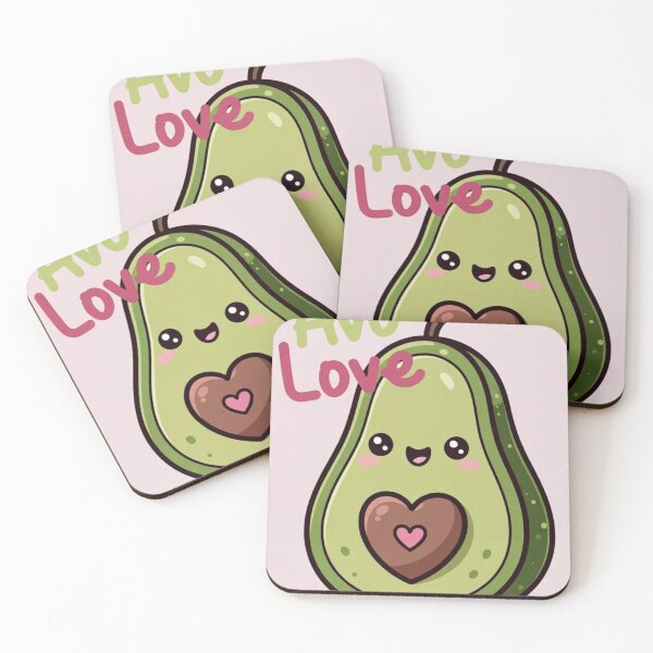 Item preview, Cheerful Avo with Big Heart designed and sold by PawShow.