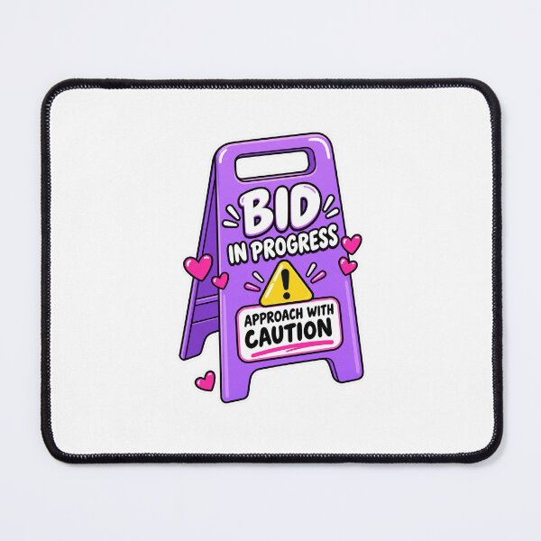 Item preview, Bid in Progress – Funny Bid & Proposal Design designed and sold by winningbiz.