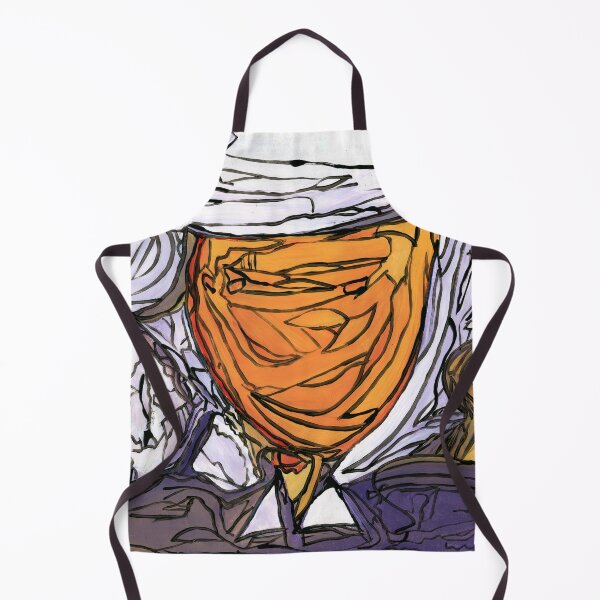 Item preview, Veiled Vision – Art Brut Portrait by Dwaalhaas designed and sold by Dwaalhaas.com.